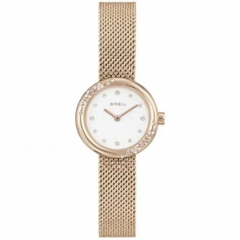 Breil Orologio Donna Wish Solo Tempo Cristalli Gold  TW1872