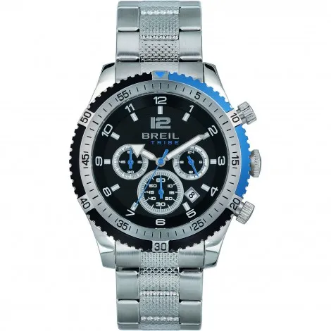 Breil Orologio Tribe Cronografo Nero Azzurro Uomo EW0489