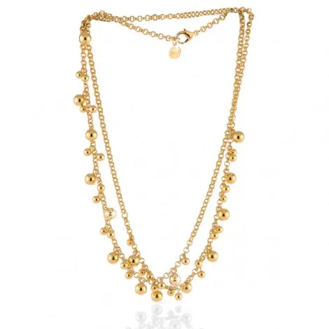 Catena Lunga Unoaerre Perle di Bronzo Gold EXH473/4