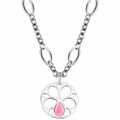 Catena Morellato Donna Acciaio Fiore Rosa SATE07