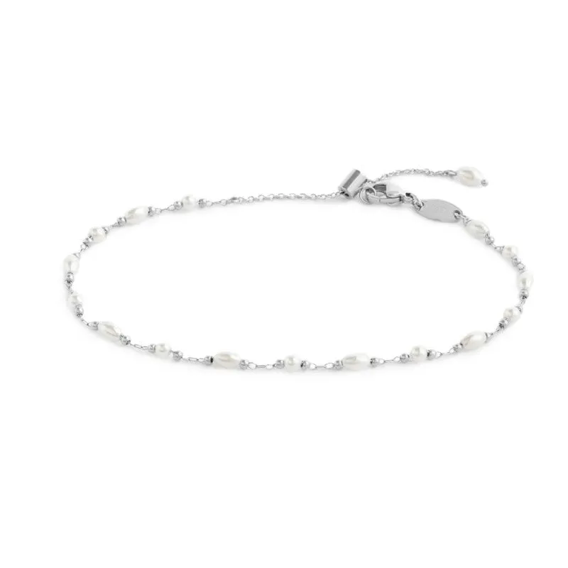 Cavigliera Marlù donna Catena con perle