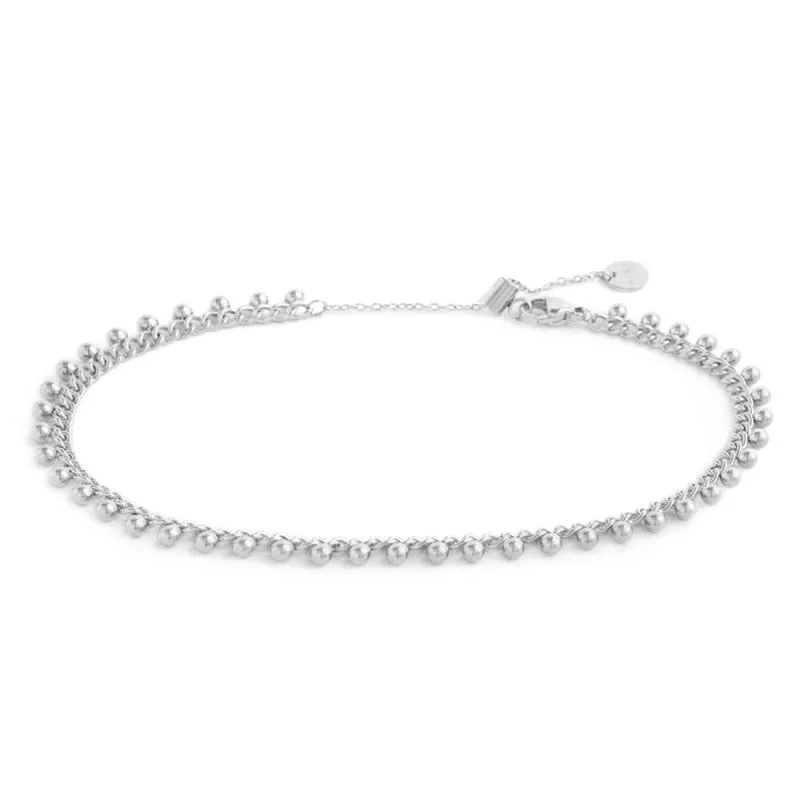 Cavigliera Marlù donna Grumetta con sferette pendenti