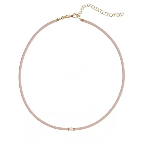 Collana Alisia Amity Dorata Caucciù Avorio AL3264