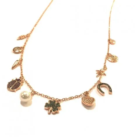 Collana Donna Raggi con Pendenti Portafortuna RA/016890