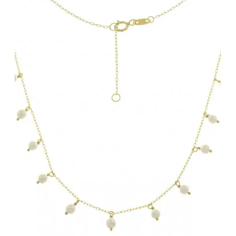 Collana Oro Giallo 9kt Perle Pendenti 9GAG52772