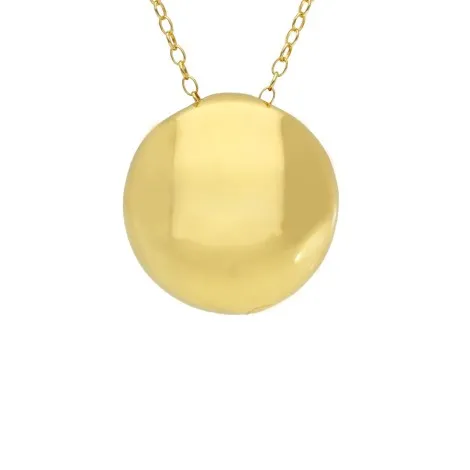 Collana Tondo Oro Giallo 18kt Grande