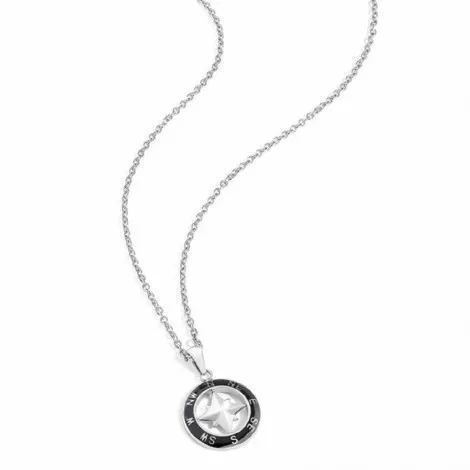 Collana Uomo Enamel Nero Marine 50 cmSADQ02