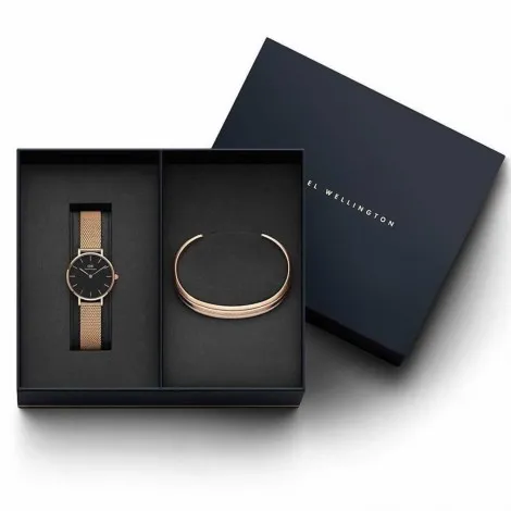 Daniel Wellington Cofanetto Orologio e Bracciale Petite Melrose 28mm DW00500980