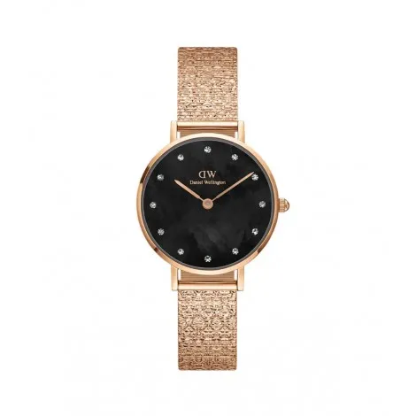 Daniel Wellington Orologio Solo Tempo Petite Lumine Pressed Madreperla Nero DW00100591