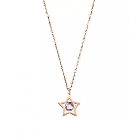 Girocollo Donna Morellato Collezione Cosmo Acciaio Pvd Rosa SAKI03