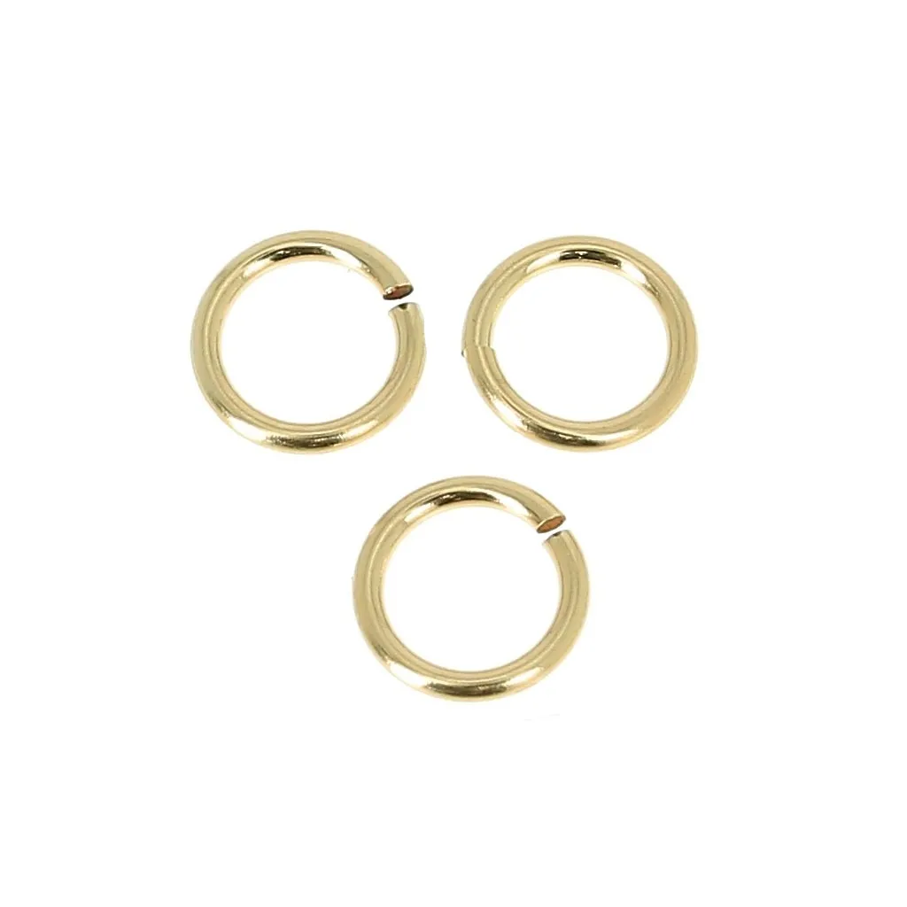Anellini aperti 5.5x0.76  mm in Gold filled x10
