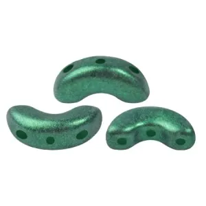 Arcos® di Puca® 5x10 mm Dark Green Pearl x10g