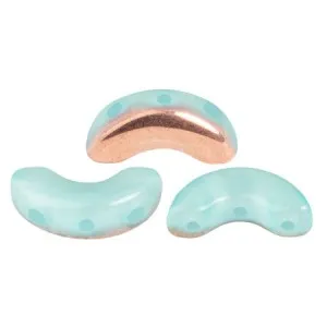 Arcos® di Puca® 5x10 mm Frost Azurin Capri Gold x10g