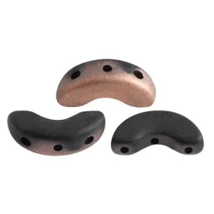 Arcos® di Puca® 5x10 mm Jet Mat Capri Gold x10g