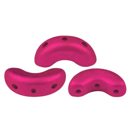 Arcos® di Puca® 5x10 mm - Metalust Hot Pink Mat x10g