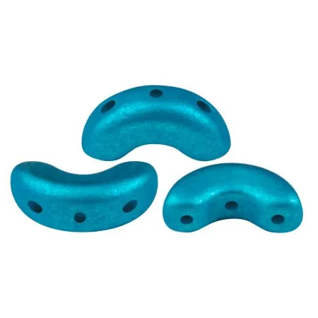Arcos® di Puca® 5x10 mm - Metalust Turquoise Mat x10g