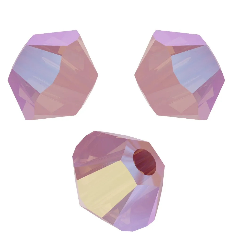 Biconi PureCrystal 5328 3 mm Rose Water Opal Shimmer x50