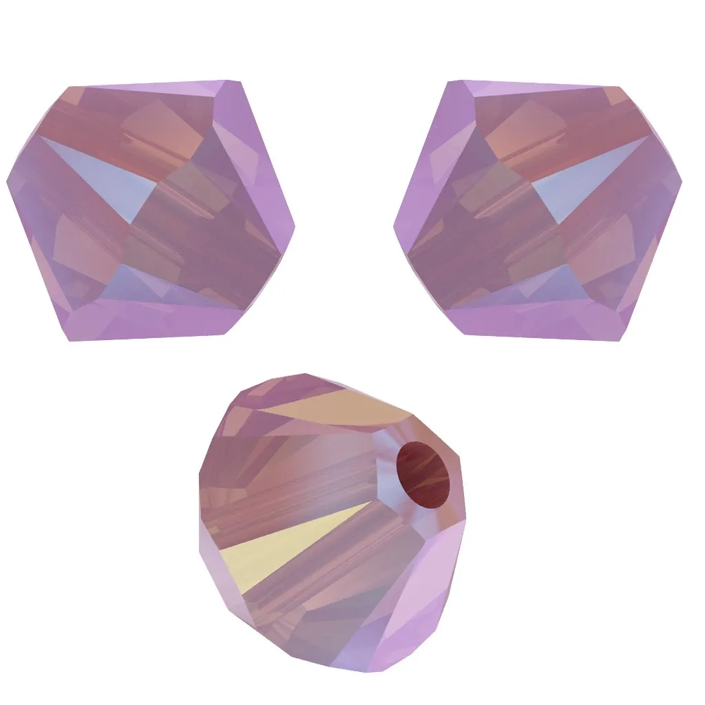 Biconi PureCrystal 5328 4 mm Rose Water Opal Shimmer 2X x50