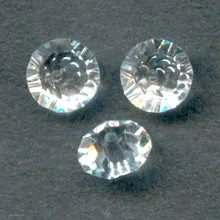 Biconi schiacciati PureCrystal 5305 mm. 5 Crystal  x30