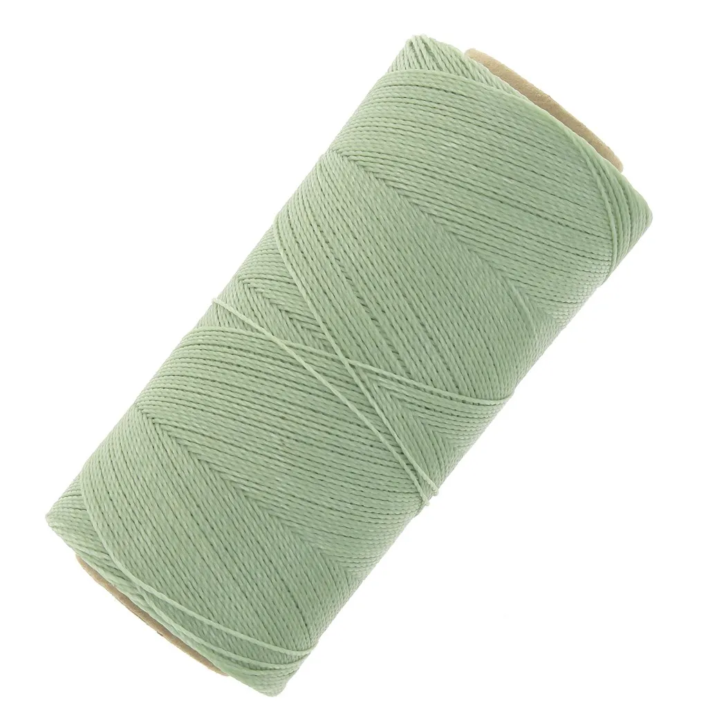Bobina di filo cerato Linhasita per micro macramè 0,5 mm - Lichene (397) x335m