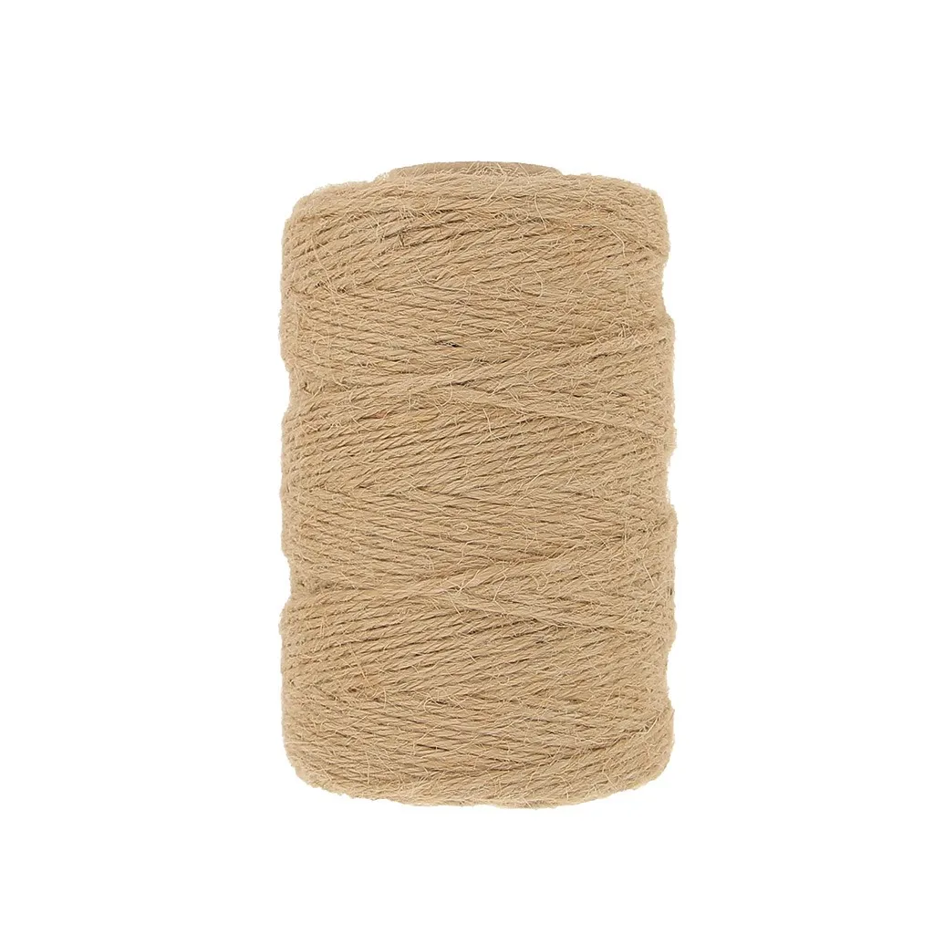 Bobina di filo di juta 1 mm - Naturale x160m