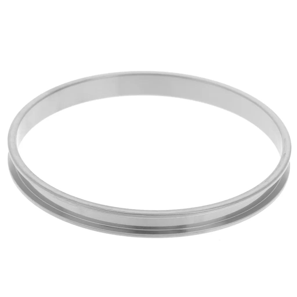 Bracciale 6x62 mm per tessitura Delica 11/0 - 2 file da 3,8 mm - Acciaio inox 304