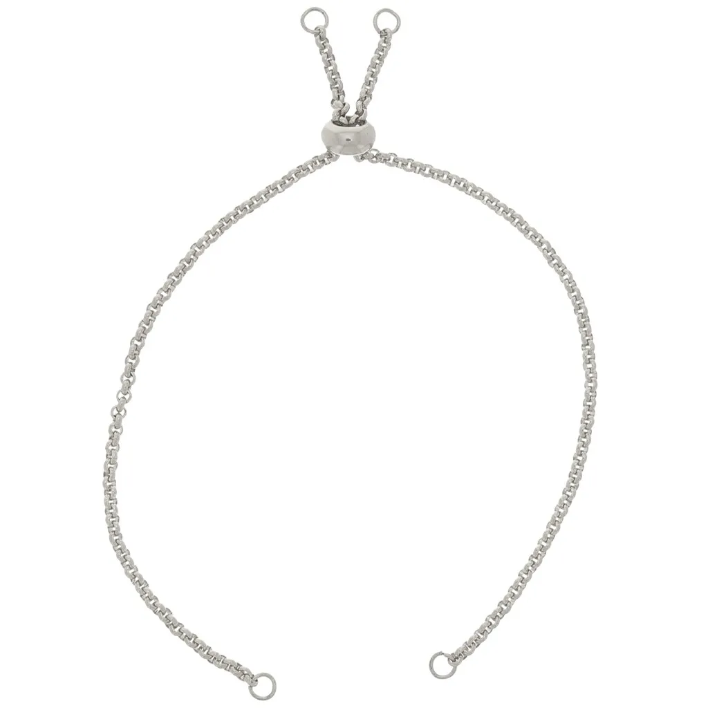 Bracciale regolabile di 20 cm per il distanziatore-Jaseron-Acciaio inox 304L x1