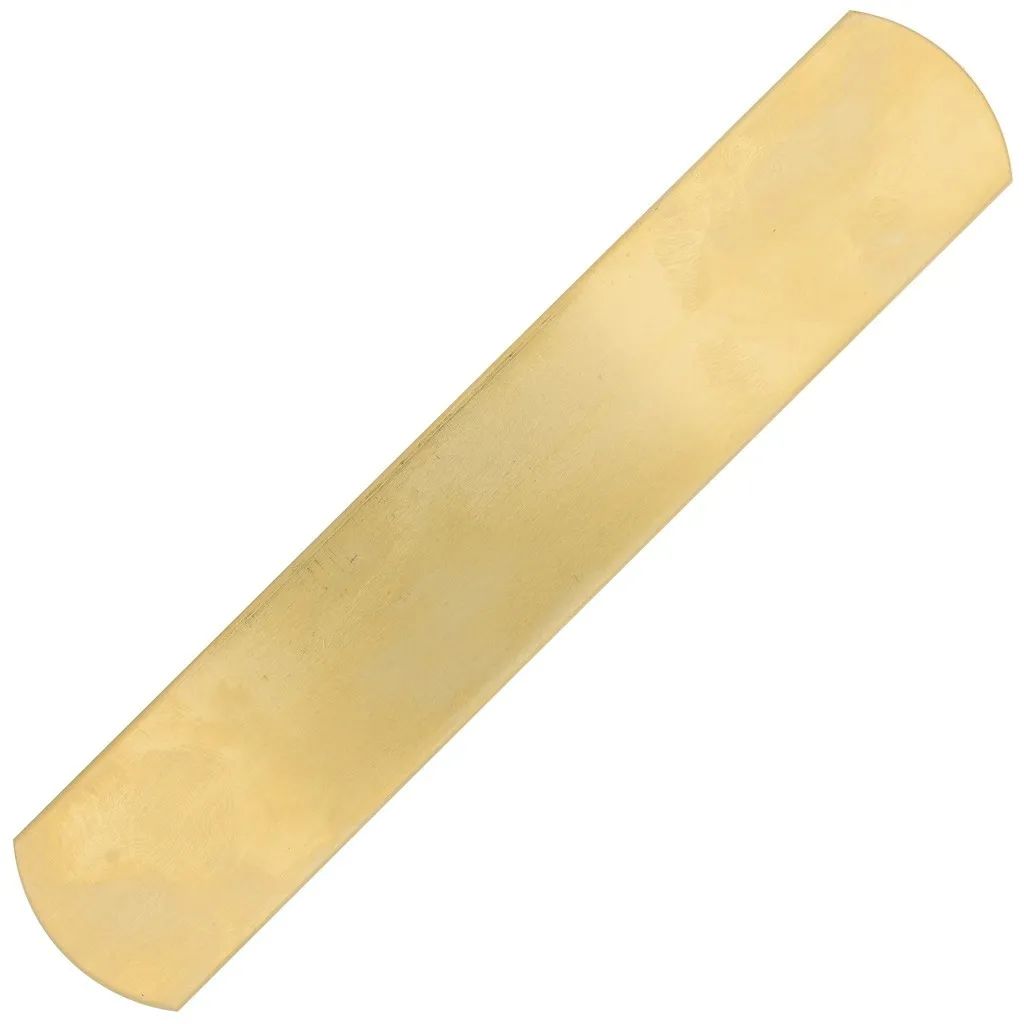 Bracciali piatti in ottone grezzo 30x160 mm x100