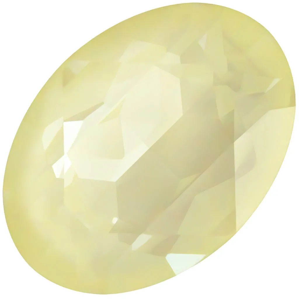 Cabochon PureCrystal 4120 ovale 18x13 mm - Crystal Yellow Ignite x1