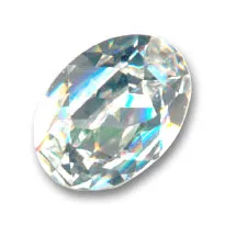 Cabochon PureCrystal 4120 ovale mm. 18x13 Crystal