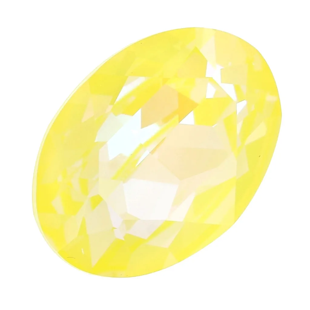 Cabochon PureCrystal 4120 ovale mm. 18x13 Crystal Sunshine DeLite x1