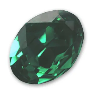 Cabochon PureCrystal 4120 ovale mm. 18x13 Emerald