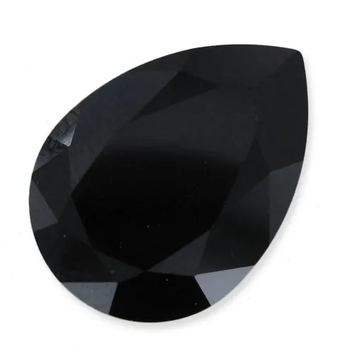 Cabochon PureCrystal 4320 pera mm. 18x13 Jet x1