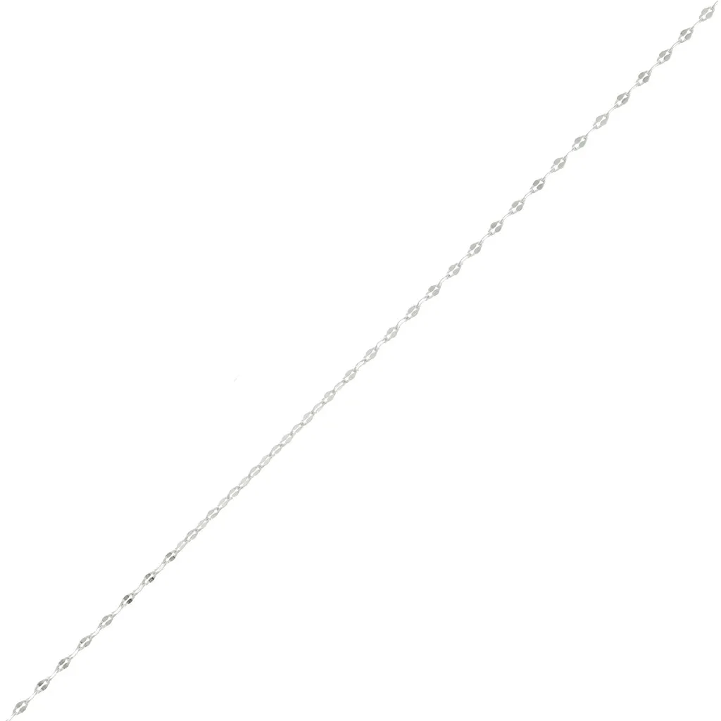 Catena 1.4 mm - Placcatura argento fino x50cm