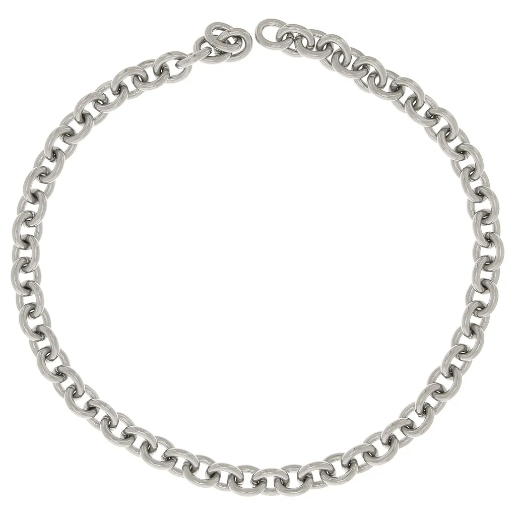 Catena maglia Forzatina 11.9 mm in acciaio inossidabile 316L x50cm