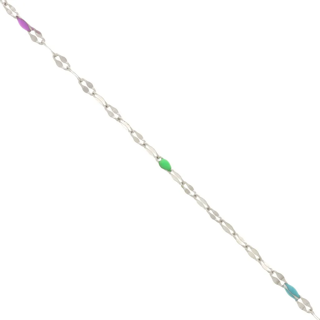 Catena - resina epossidica 1.5mm - Multicolore - Acciaio inossidabile x90cm