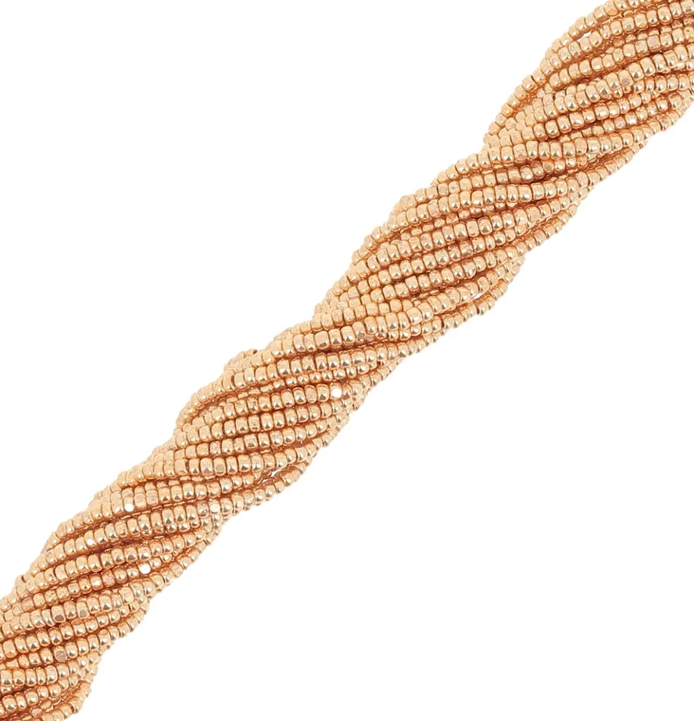 Charlotte Preciosa 13/0 - Doré Metallic x10g