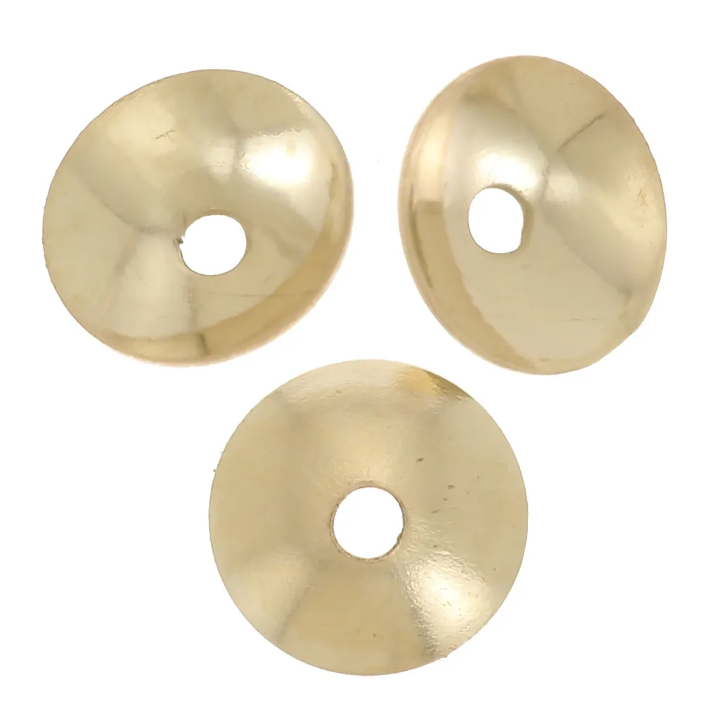 Coppette lisce da 3 mm - Gold filled x20