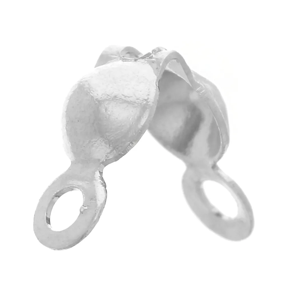 Coprinodi 2 anellini mm. 4 rodiato x100