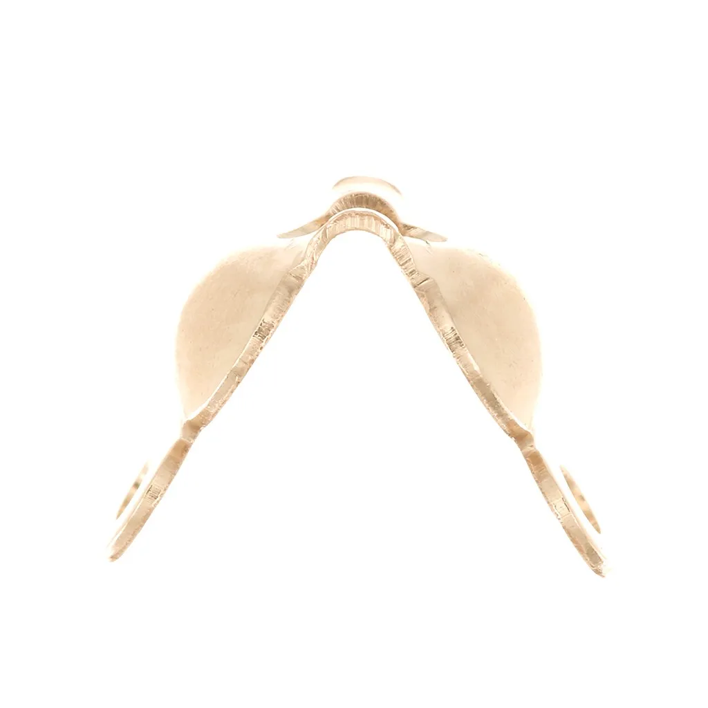 Coprinodi mm. 3.5 con anello chiuso in Gold filled x4