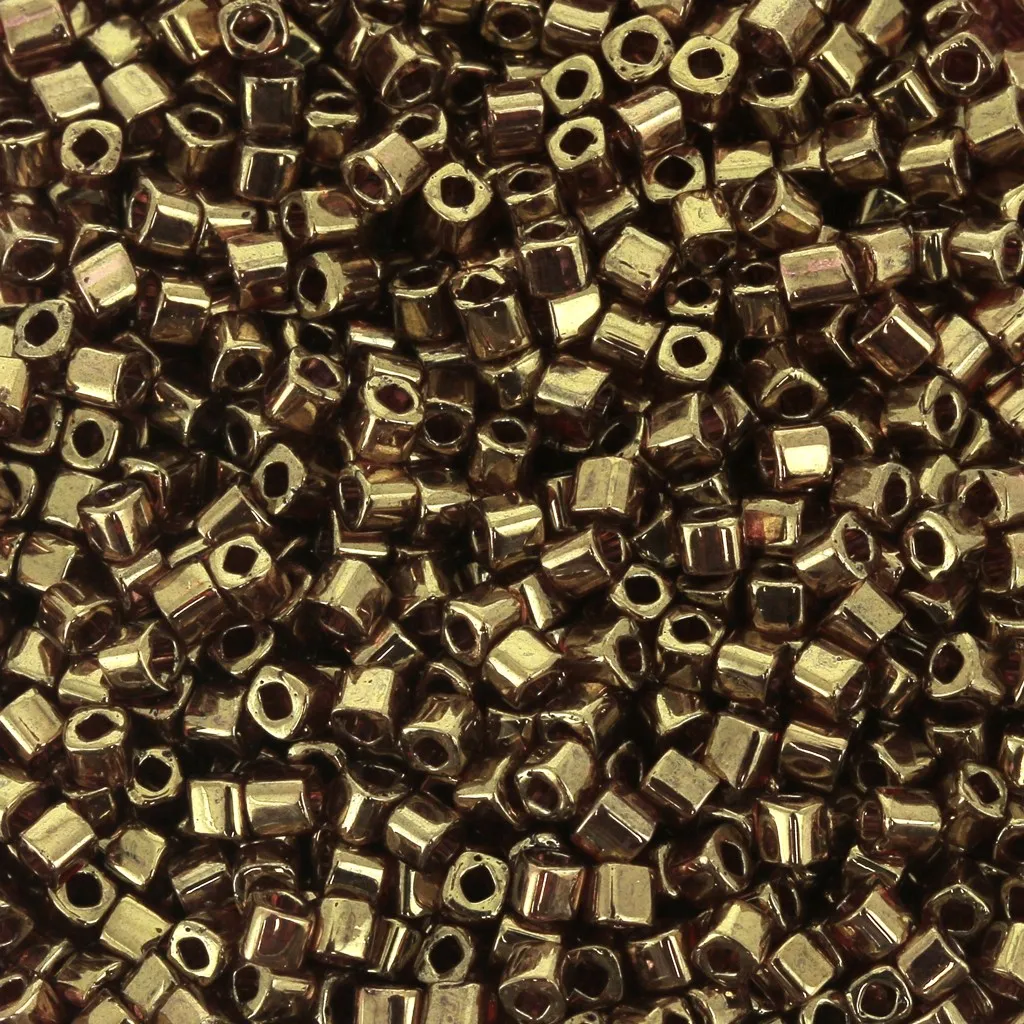 Cubi Toho 1.5 mm TC-01-421 - Trasparente Pink Gold Luster x10g
