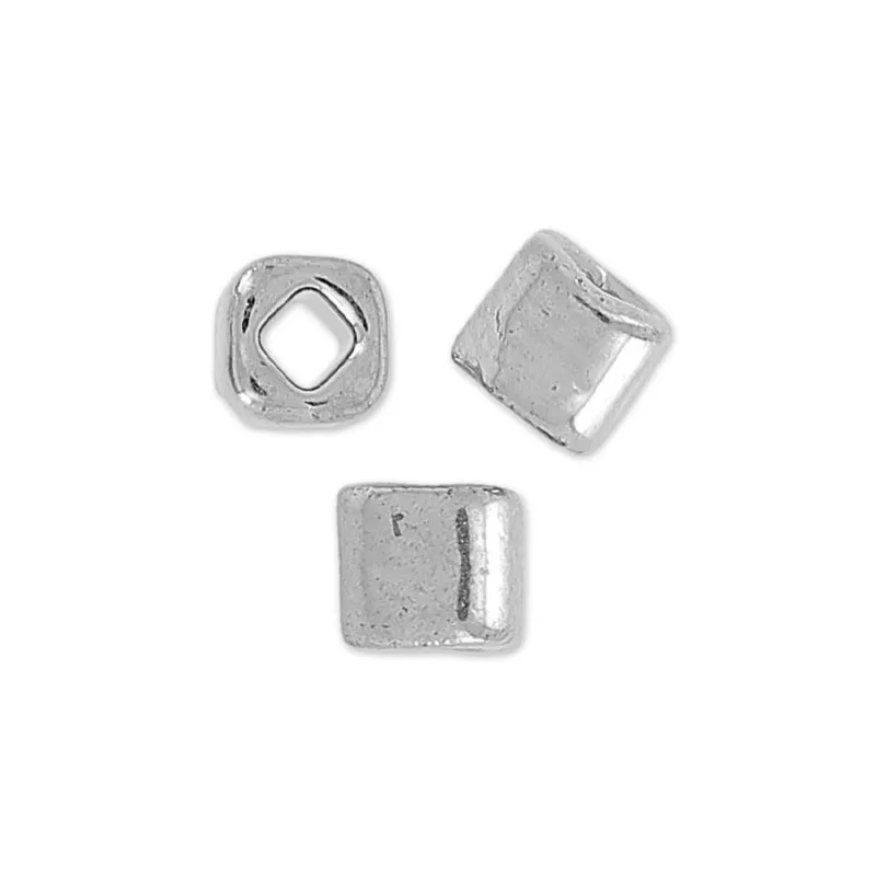 Cubi Toho 4 mm TC-04-711 - Nickel Plated Silver x10g