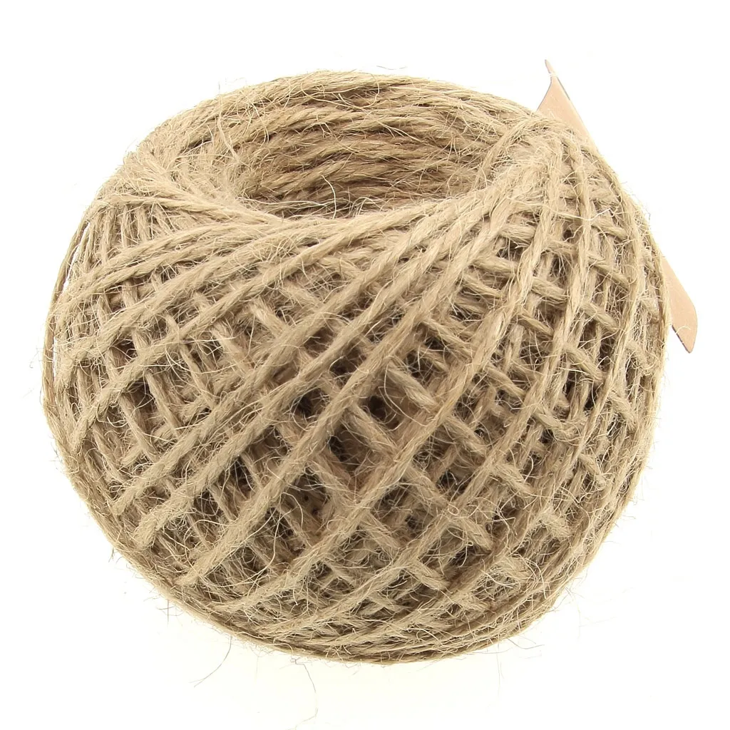 Ficelle de jute 2 mm per uncinetto e hobbistica - Naturale x 50 m