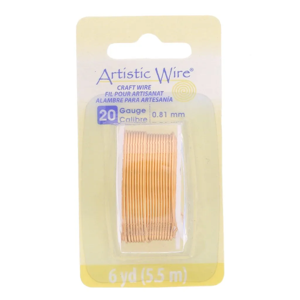 Filo d'ottone Artistic Wire 0.81mm anti-appannamento x