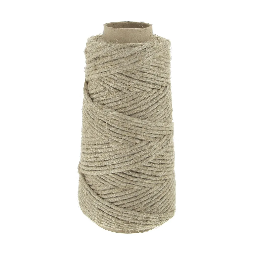 Filo di lino 2.75 mm - Naturale x200gr