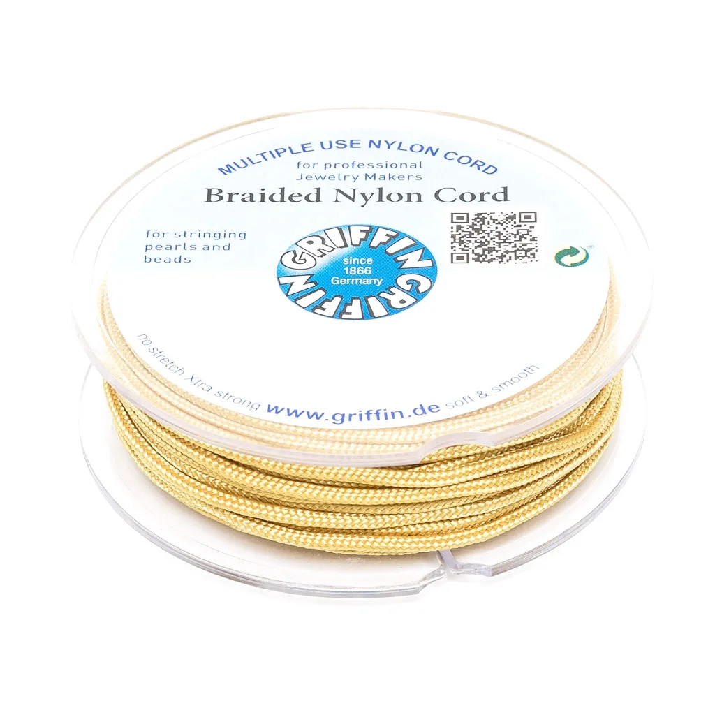 Filo di nylon europeo Griffin 1.5mm Amber x20m