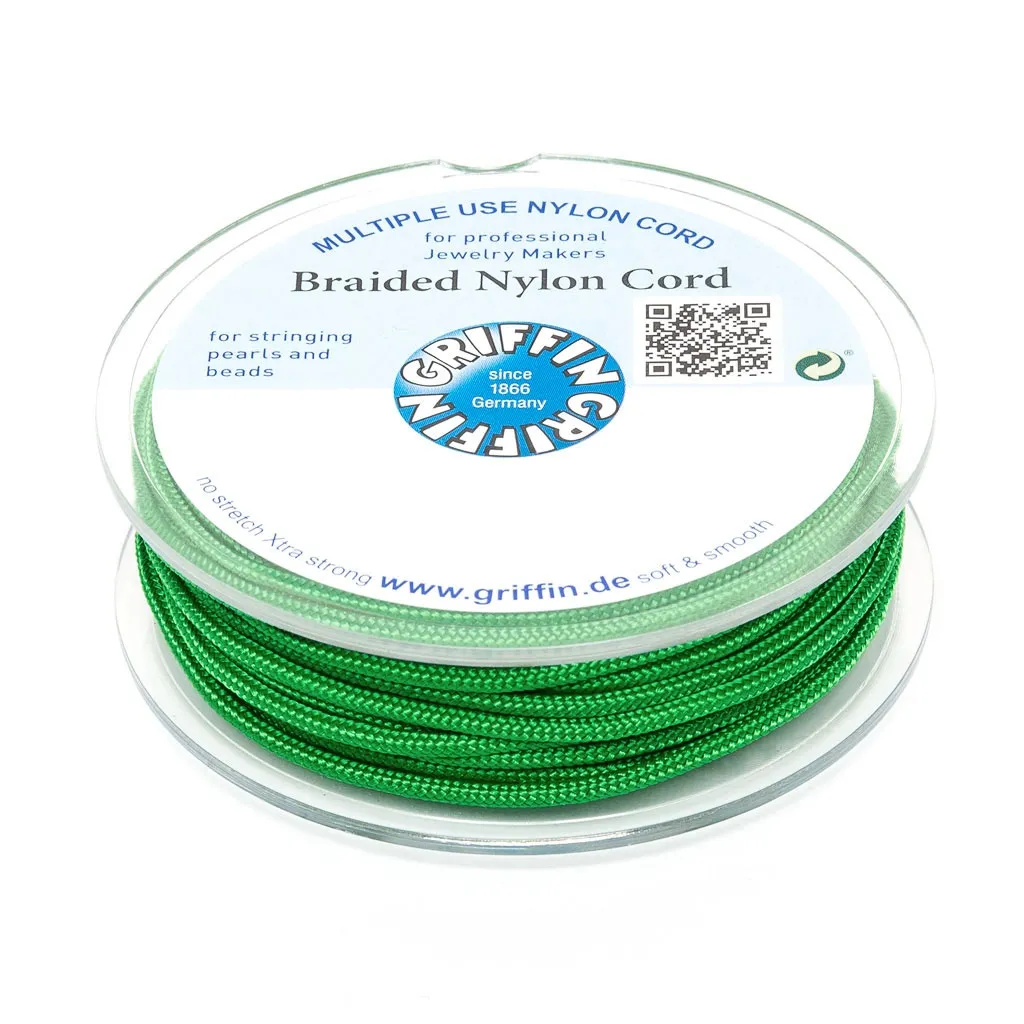 Filo di nylon europeo Griffin 1.5mm Green x20m