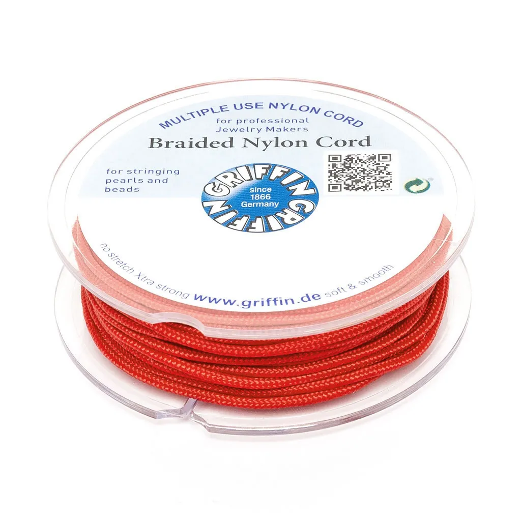 Filo di nylon europeo Griffin 1.5mm Red  x20m