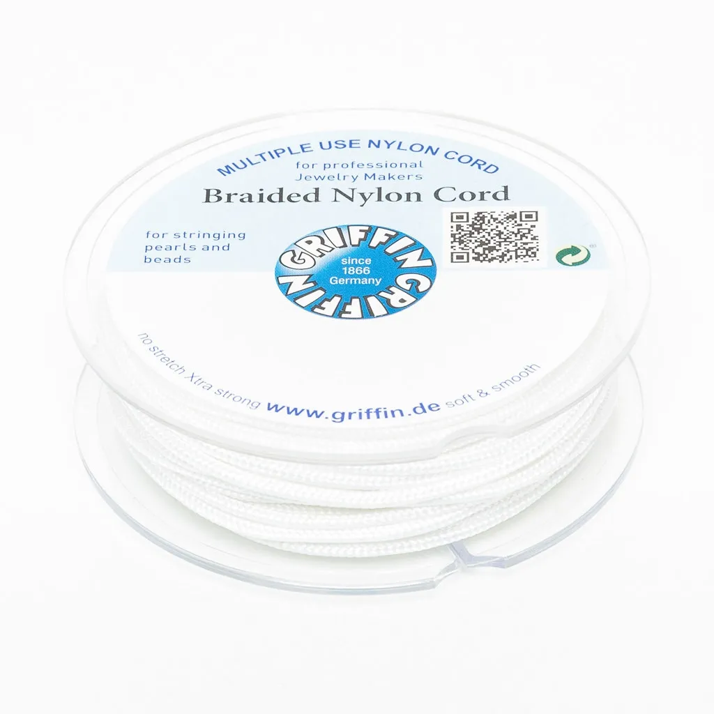 Filo di nylon europeo Griffin 1.5mm White x20m