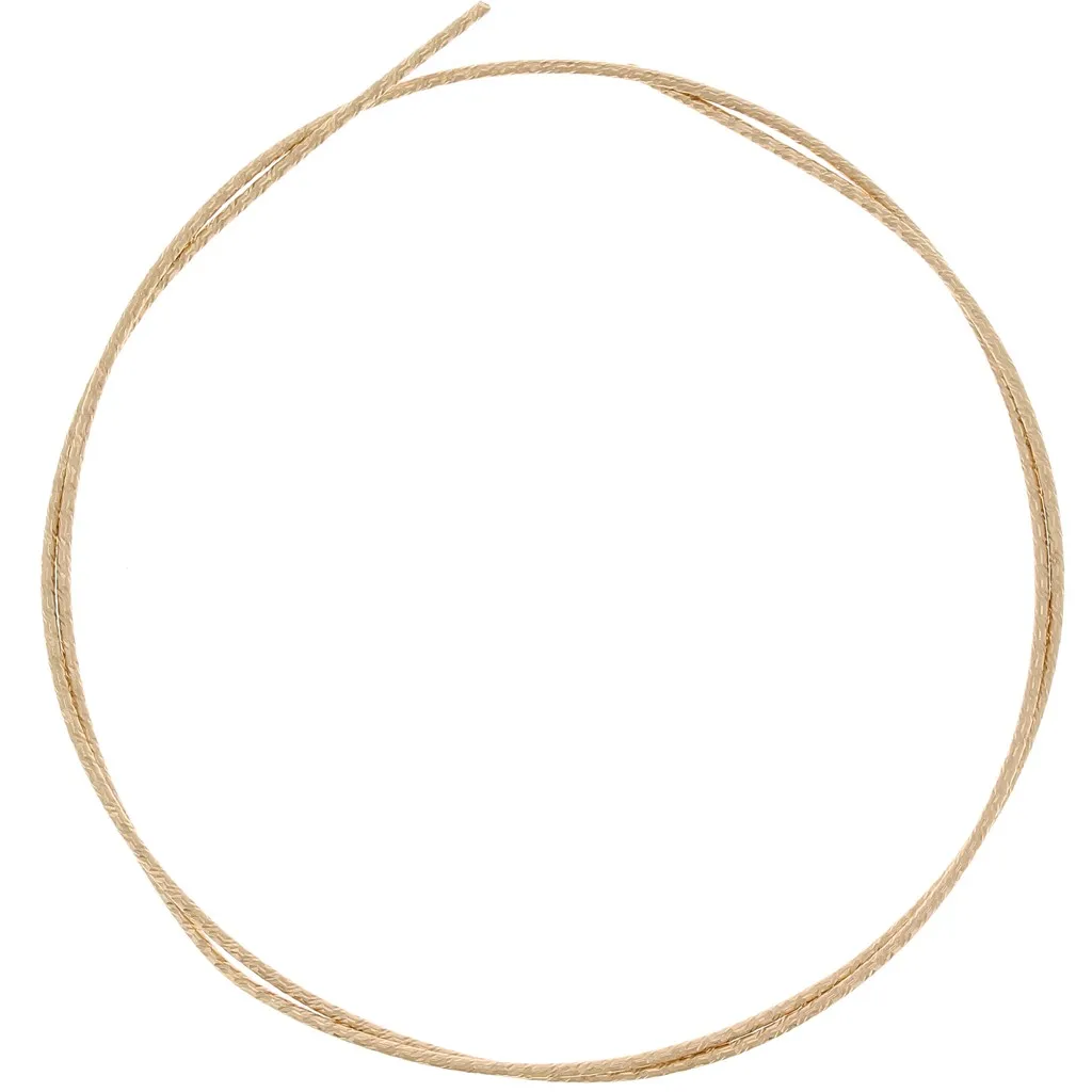 Filo diamantato semiduro 1,27 mm in Gold filled x50cm
